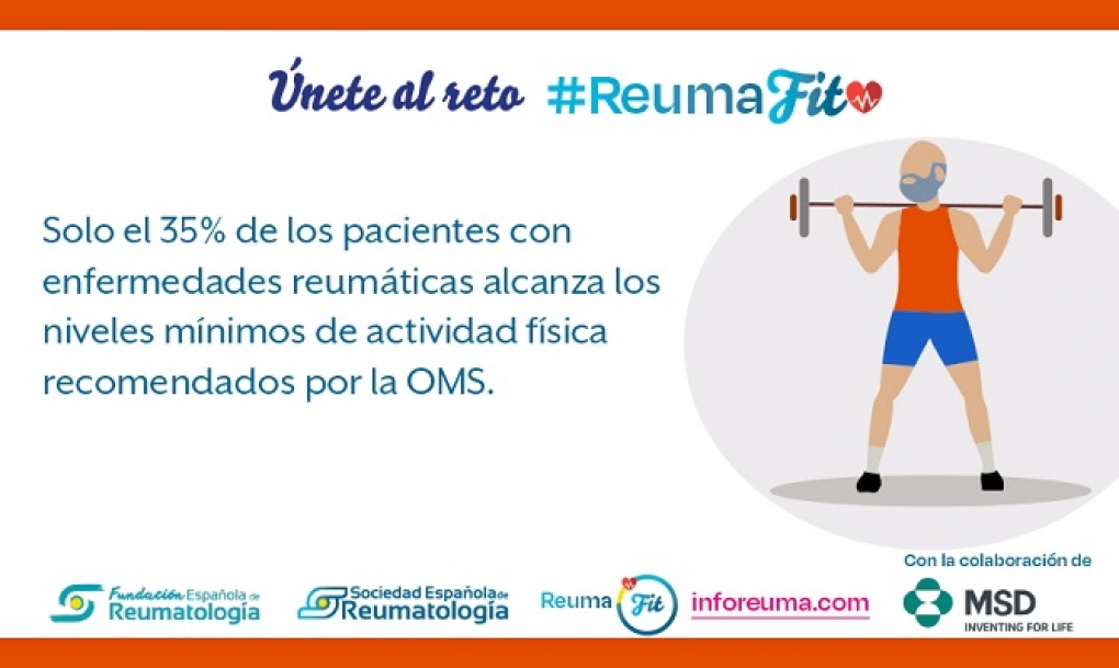 Sólo 1 de cada 3 personas con enfermedades reumáticas alcanzan los mínimos de actividad física recomendados por la OMS