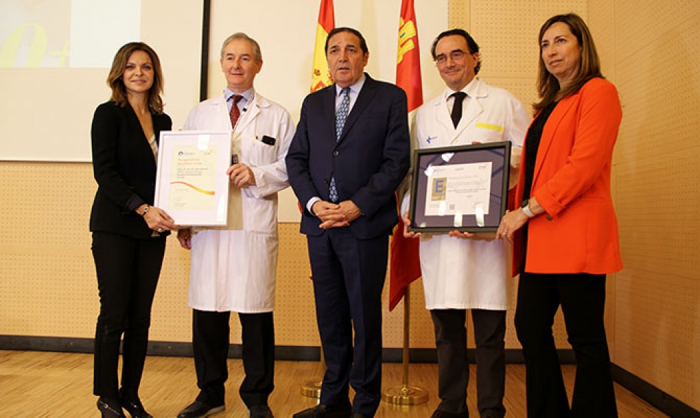 El Área de Salud Valladolid Oeste obtiene el sello europeo de excelencia EFQM 500+
