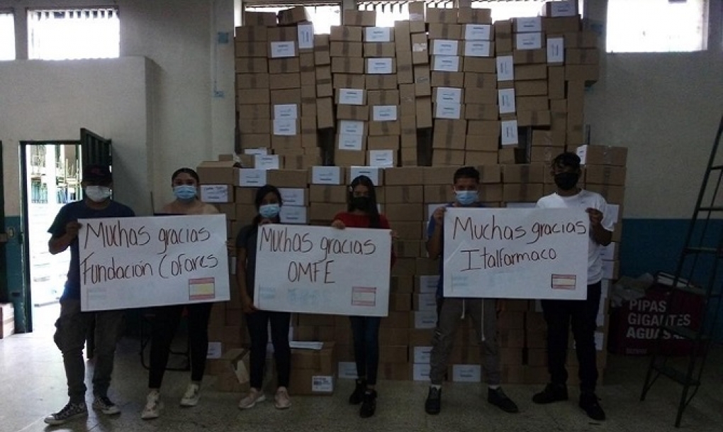 Grupo Italfarmaco dona medicamentos a Honduras para tratar los efectos de la covid-19