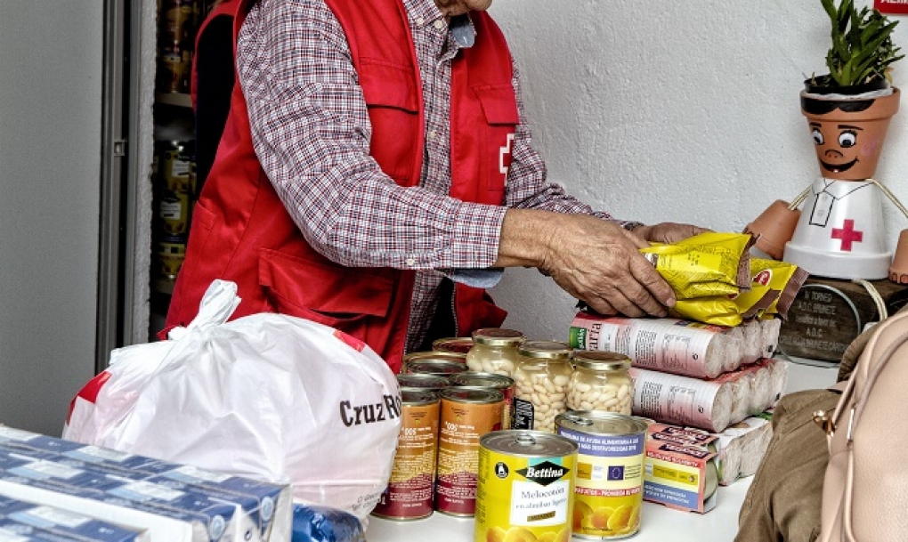 Cruz Roja distribuye 16.4 millones de kilos de alimentos entre más de 639.000 personas